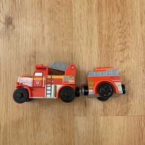 Flynn the Fire Engine & Tender - Thomas and Friends Wooden Train character